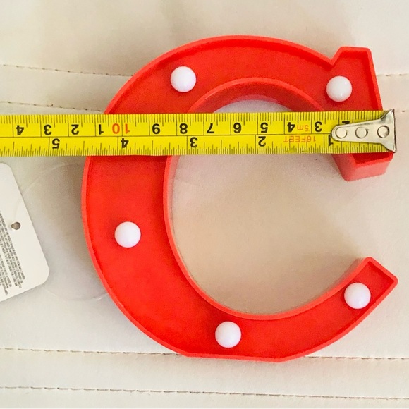 3 LED light up Assorted alphabet letters (A B C J K L M S) new - Picture 11 of 16